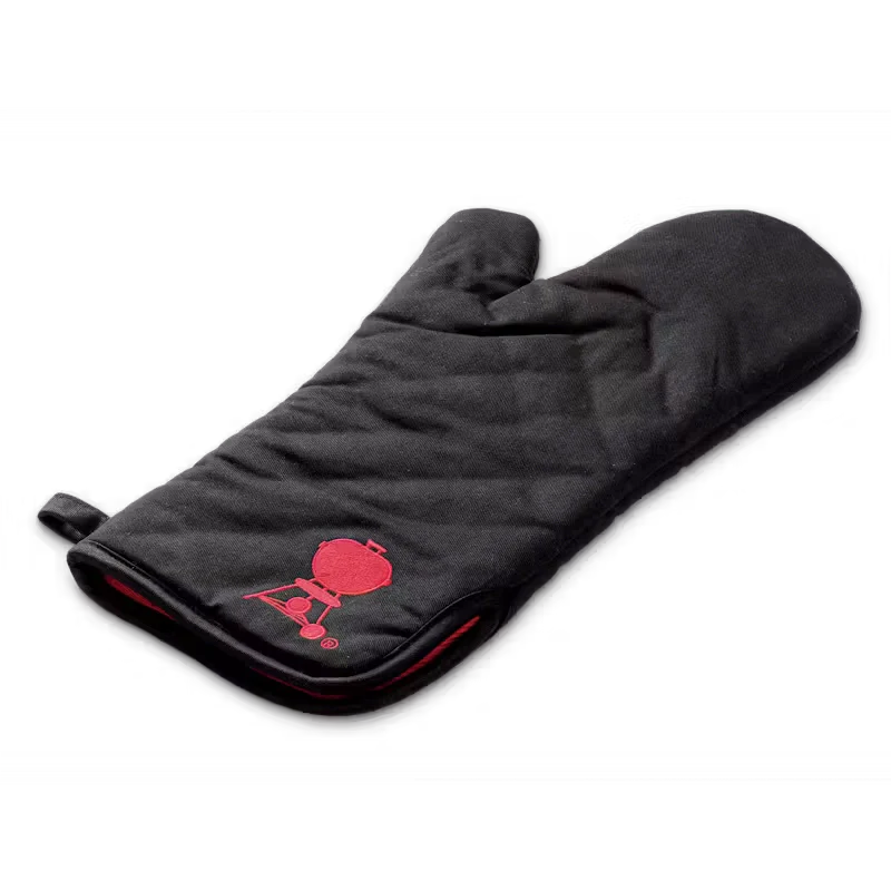 Durable Weber Heat-Resistant BBQ Grill Mitt Glove for Ultimate Hand and Forearm Protection