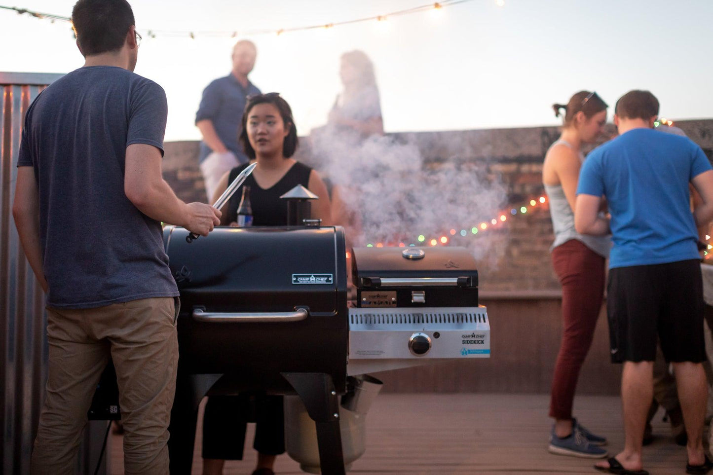 Camp Chef Deluxe Grill Box for Sidekick - Perfect for Grilling Salmon, Kebabs, and More!