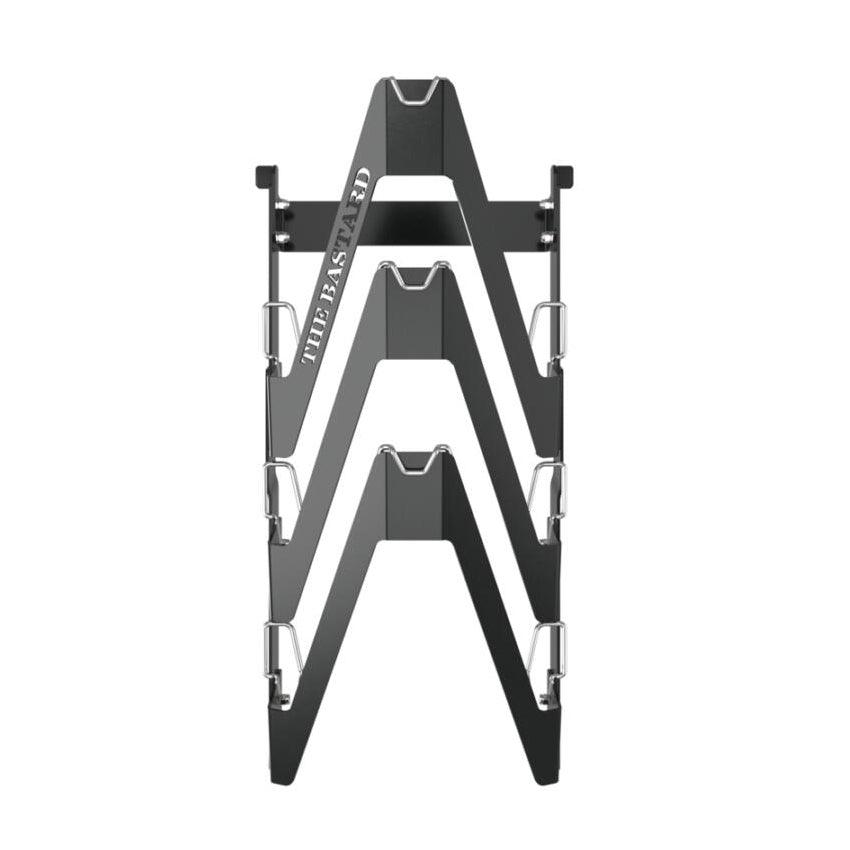Essential 3-Tier Storage Rack for Medium Bastard Kamado BBQ Accessories - Versatile Tool & Grill Holder