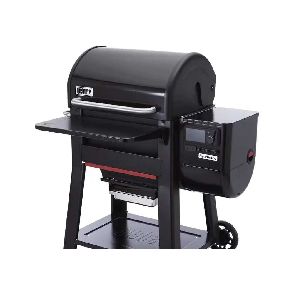 Weber Searwood 600 Front Table - Foldable BBQ Side Shelf for Enhanced Cooking Space