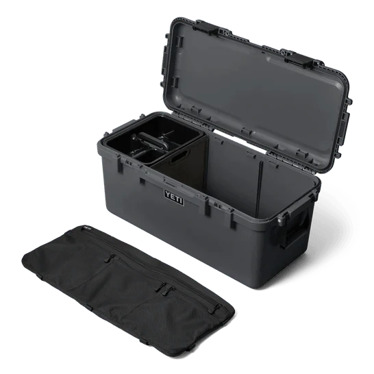 Yeti LoadOut GoBox 60 Gear Case - Durable, Waterproof, Dustproof Storage for Camping & Outdoor Adventures (Charcoal)
