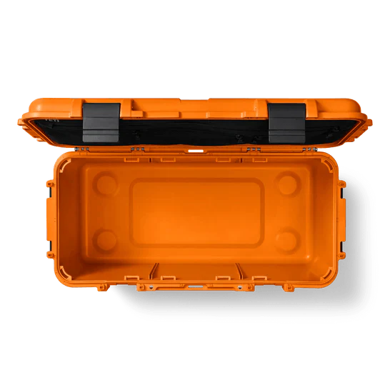 Yeti LoadOut GoBox 60 Gear Case - King Crab Orange | Durable, Waterproof, Indestructible Storage