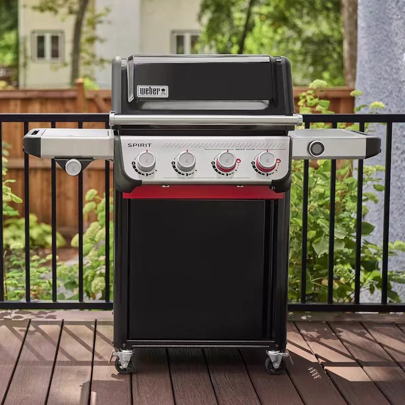 Weber Spirit EP-435 4-Burner Gas Barbecue with Sear Zone & Side Burner - Perfect for Outdoor Cooking