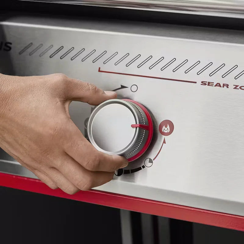 Weber Genesis E-435W 4-Burner Premium Gas Barbecue with Sear Zone & Side Burner