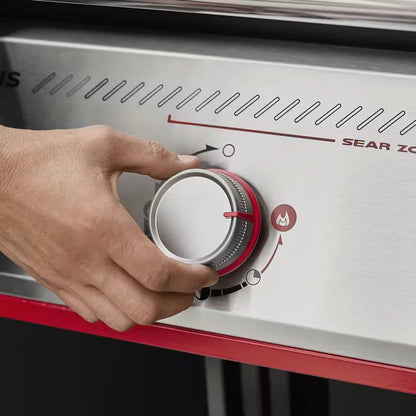 Weber Genesis E-435W 4-Burner Premium Gas Barbecue with Sear Zone & Side Burner