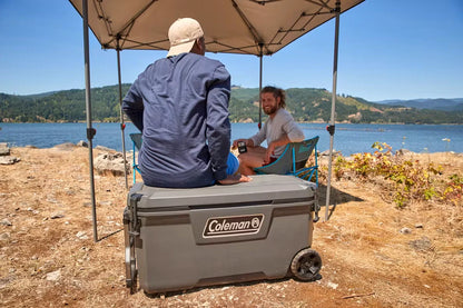 Coleman Convoy 100qt Wheeled Cooler Box with 5-Day Ice Retention and Antibacterial Liner