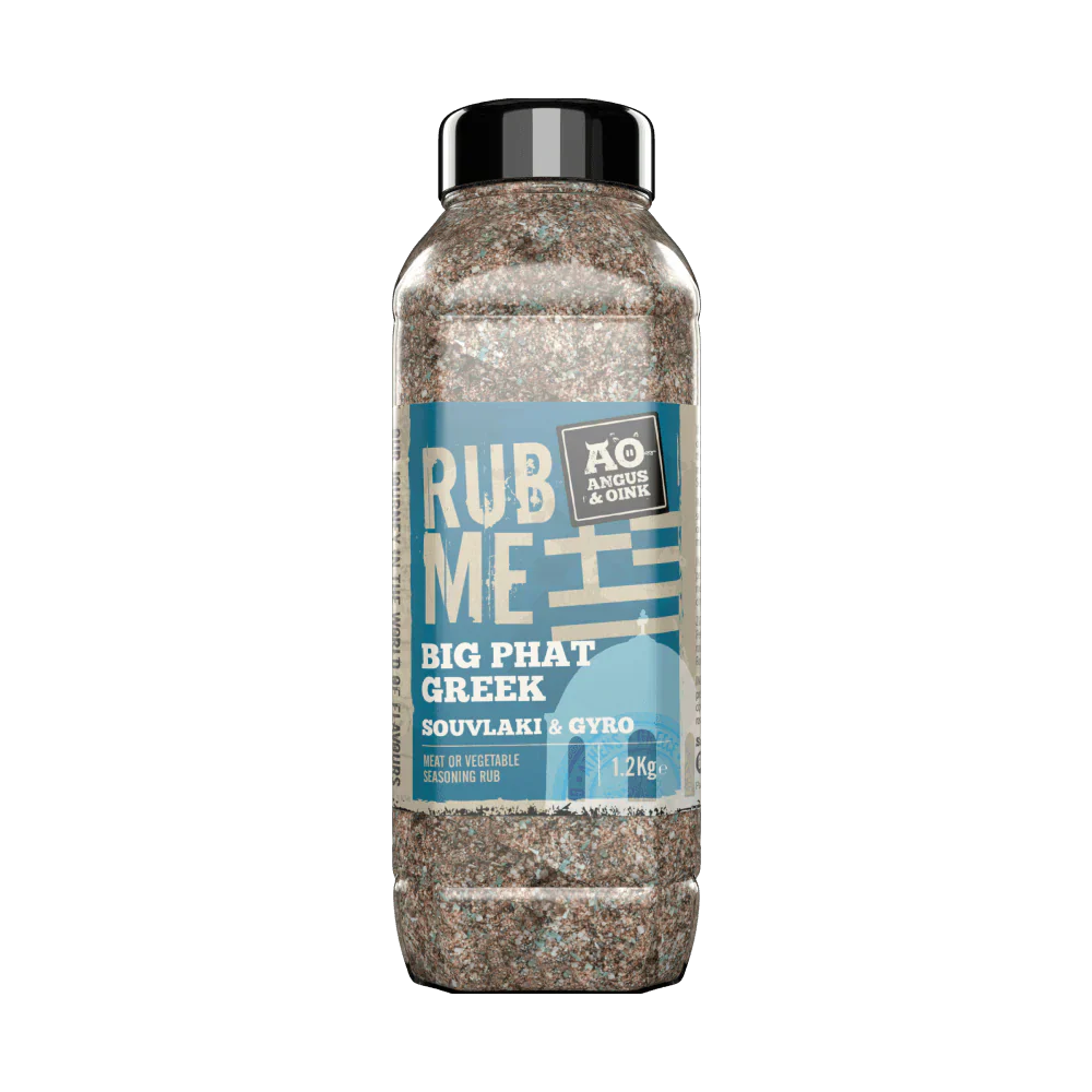 1.2kg Big Phat Greek Souvlaki & Gyro Seasoning Rub - Authentic Mediterranean Flavor for Grilling