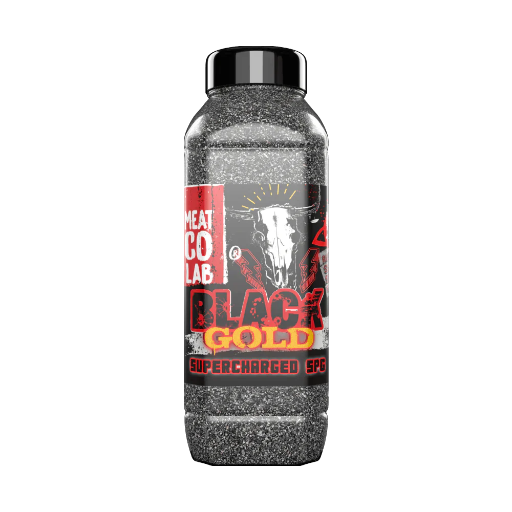 1.2kg Black Gold Supercharged SPG Seasoning - Premium BBQ Rub for Ultimate Flavor