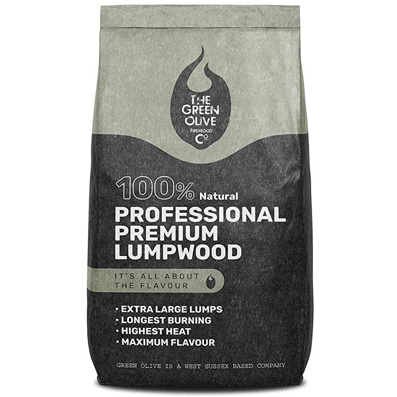 10kg Premium Professional Lumpwood Charcoal - High-Quality Hardwood for Superior Grilling