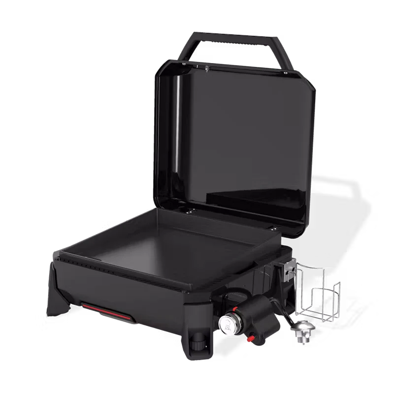 Weber Slate GP 43cm Premium Flat-top Gas BBQ Griddle - Portable Outdoor Cooking