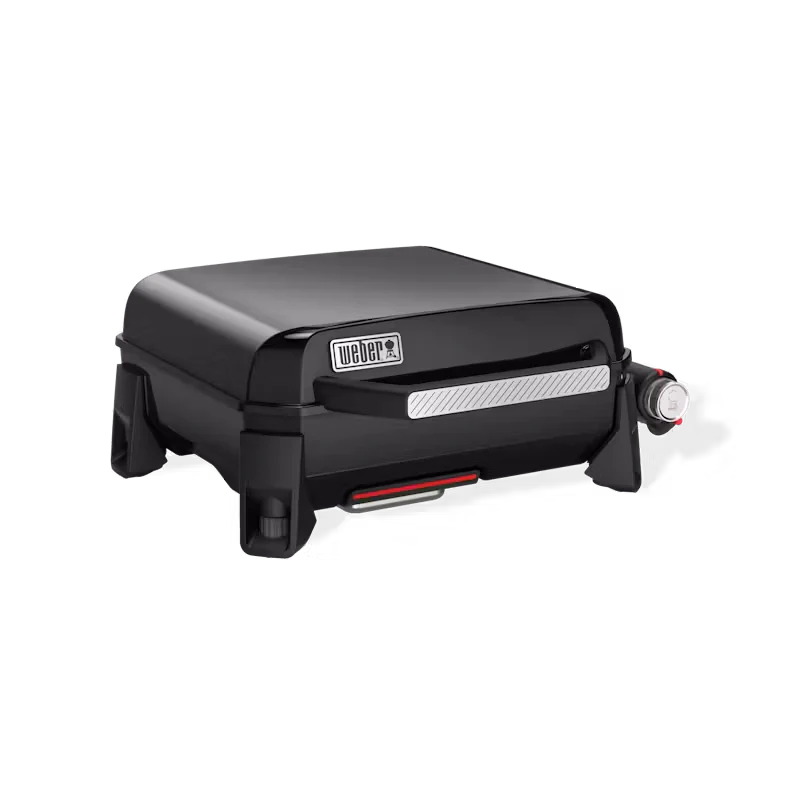 Weber Slate GP 43cm Premium Flat-top Gas BBQ Griddle - Portable Outdoor Cooking