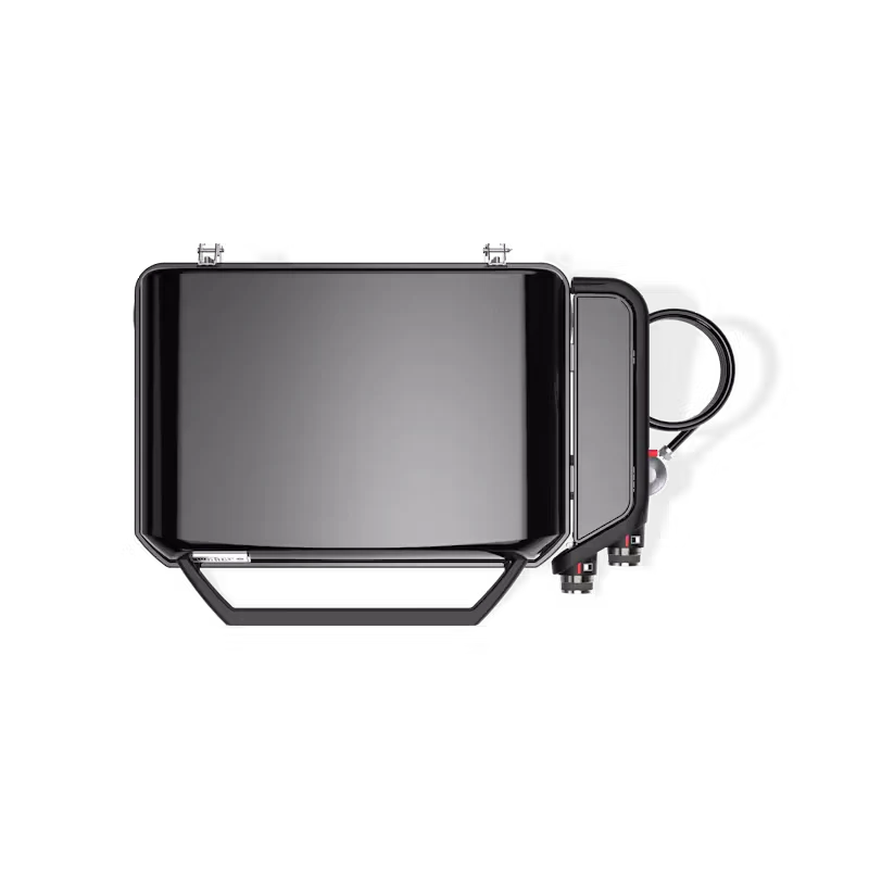 Weber Slate Premium 56cm Dual-Zone Gas Plancha Griddle BBQ with 2 Burners