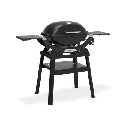Weber Q2200N Gas BBQ: Powerful Sear, Compact Stand, Side Tables - Perfect for Patios & Gardens