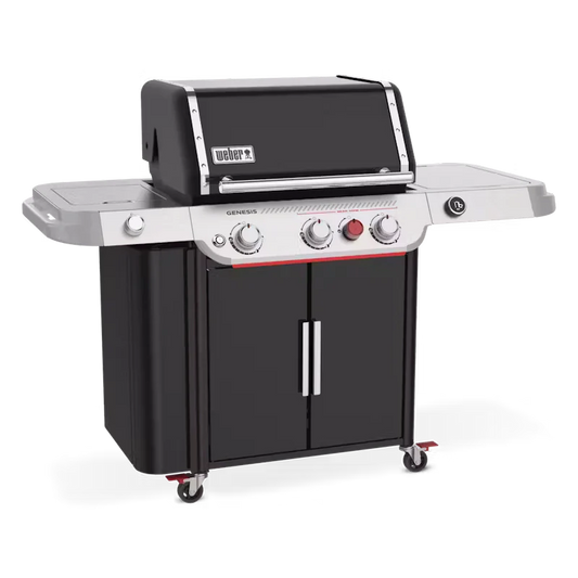 Weber Genesis EP-335W 3-Burner Gas BBQ with Sear Zone, Side Burner, and NIGHTVISION Lighting