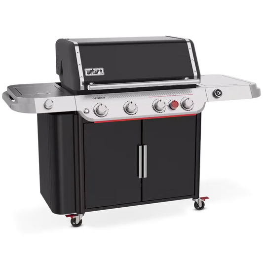 Weber Genesis® EP-435W 4-Burner Propane Gas Grill with Sear Zone & Side Burner - 6413 sq. in. Cooking Area
