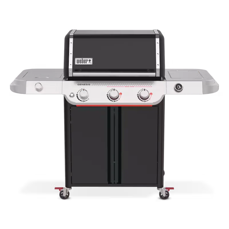Weber Genesis E-335W 3-Burner Gas Barbecue with Sear Zone and Side Burner - Premium Outdoor Cooking