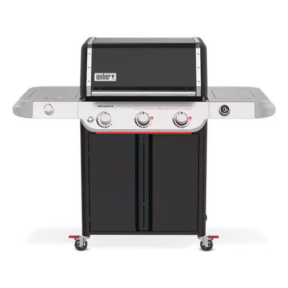 Weber Genesis E-335W 3-Burner Gas Barbecue with Sear Zone and Side Burner - Premium Outdoor Cooking