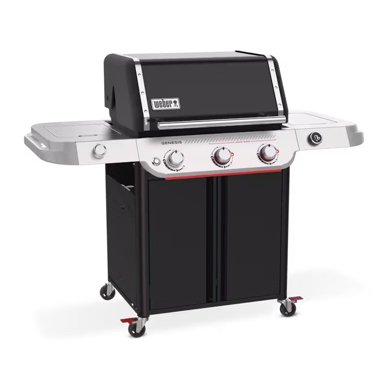Weber Genesis E-335W 3-Burner Gas Barbecue with Sear Zone and Side Burner - Premium Outdoor Cooking