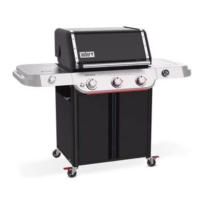 Weber Genesis E-335W 3-Burner Gas Barbecue with Sear Zone and Side Burner - Premium Outdoor Cooking