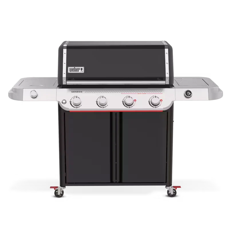 Weber Genesis E-435W 4-Burner Premium Gas Barbecue with Sear Zone & Side Burner