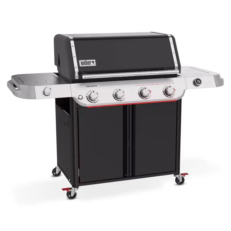 Weber Genesis E-435W 4-Burner Premium Gas Barbecue with Sear Zone & Side Burner