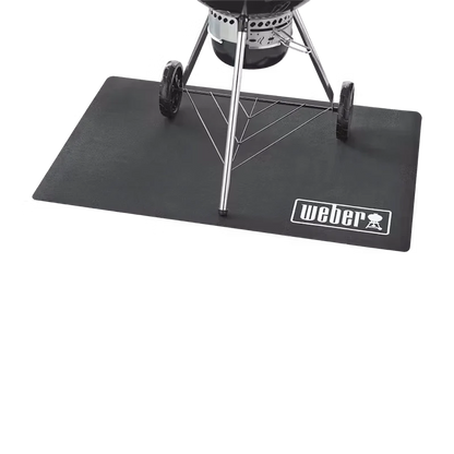 Durable Weber BBQ Floor Protection Mat - 80cm x 120cm - Protects Surfaces