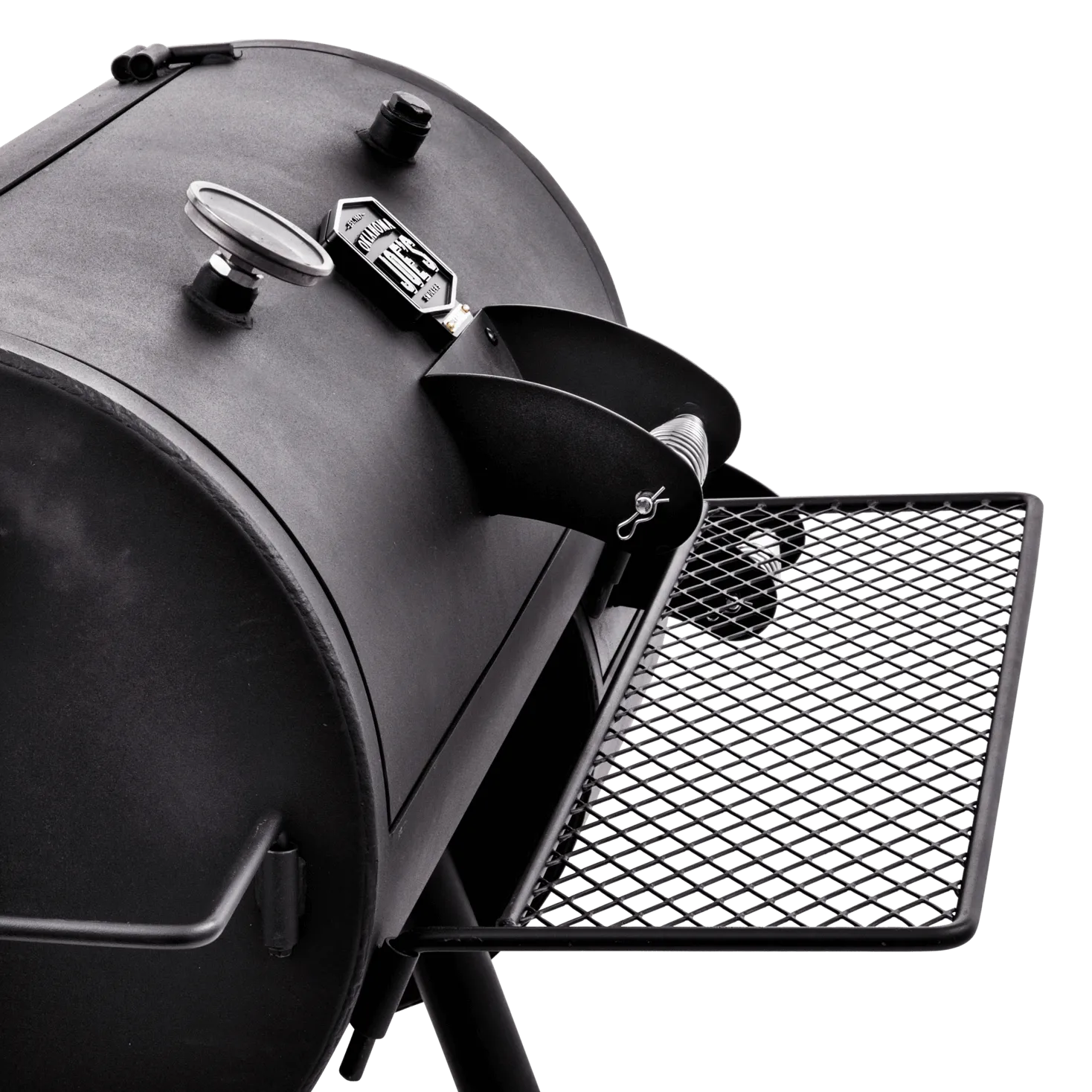 Char-Broil Oklahoma Joe's Highland Offset Smoker BBQ - Heavy-Duty Charcoal Grill with Temperature Gauge