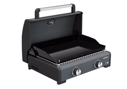 Campingaz Sigma 2 Gas Plancha Griddle with Hood - Powerful, Even Heat, Large Cooking Surface