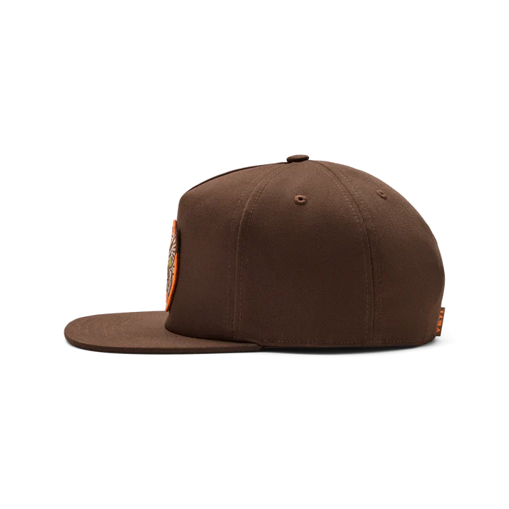 Built for the Wild - Dark Brown Duck Flat Brim Hat with NetPlus Brim