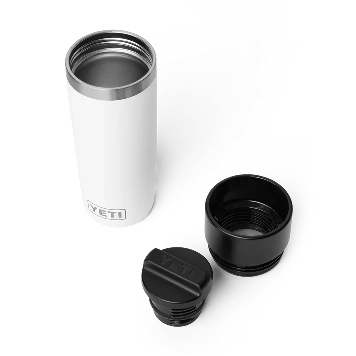 White 16oz Insulated Travel Tumbler with Leakproof Commuter Cap - Cupholder Compatible & Dishwasher Safe