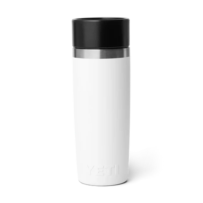 White 16oz Insulated Travel Tumbler with Leakproof Commuter Cap - Cupholder Compatible & Dishwasher Safe