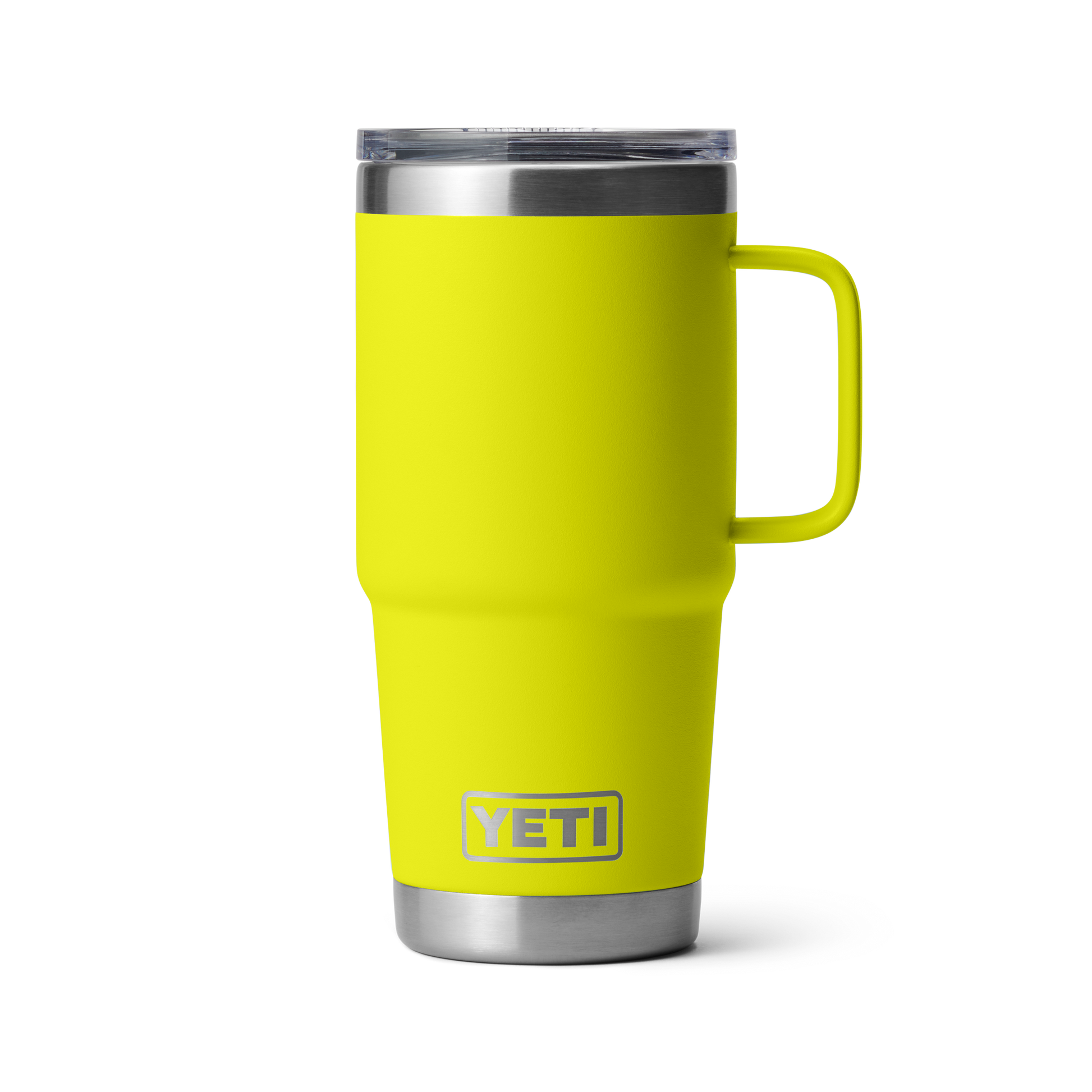 Yeti Rambler 20oz (591ml) Travel Mug with Leak-Resistant Stronghold Lid - Insulated Stainless Steel Tumbler for Hot & Cold Drinks