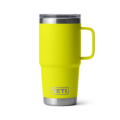Yeti Rambler 20oz (591ml) Travel Mug with Leak-Resistant Stronghold Lid - Insulated Stainless Steel Tumbler for Hot & Cold Drinks