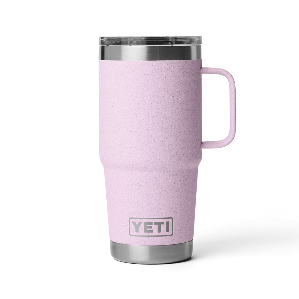 Yeti Rambler 20oz (591ml) Travel Mug with Leak-Resistant Stronghold Lid - Insulated Stainless Steel Tumbler for Hot & Cold Drinks