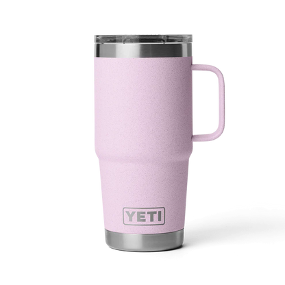 Yeti Rambler 20oz (591ml) Travel Mug with Leak-Resistant Stronghold Lid - Insulated Stainless Steel Tumbler for Hot & Cold Drinks