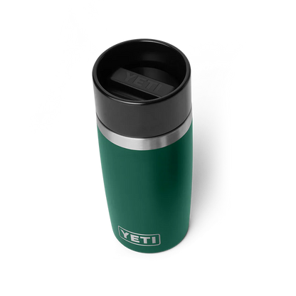 Yeti Rambler 12oz Insulated Travel Bottle with Leakproof Commuter Cap - Black Forest Green
