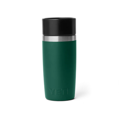 Yeti Rambler 12oz Insulated Travel Bottle with Leakproof Commuter Cap - Black Forest Green