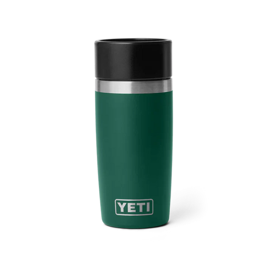 Yeti Rambler 12oz Insulated Travel Bottle with Leakproof Commuter Cap - Black Forest Green