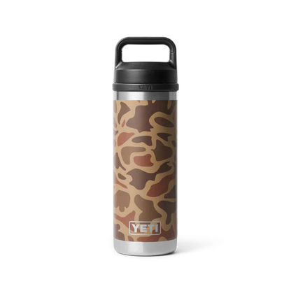 Yeti Rambler 18oz Bottle with Chug Cap - Insulated Stainless Steel, Dishwasher Safe for Outdoor Adventures