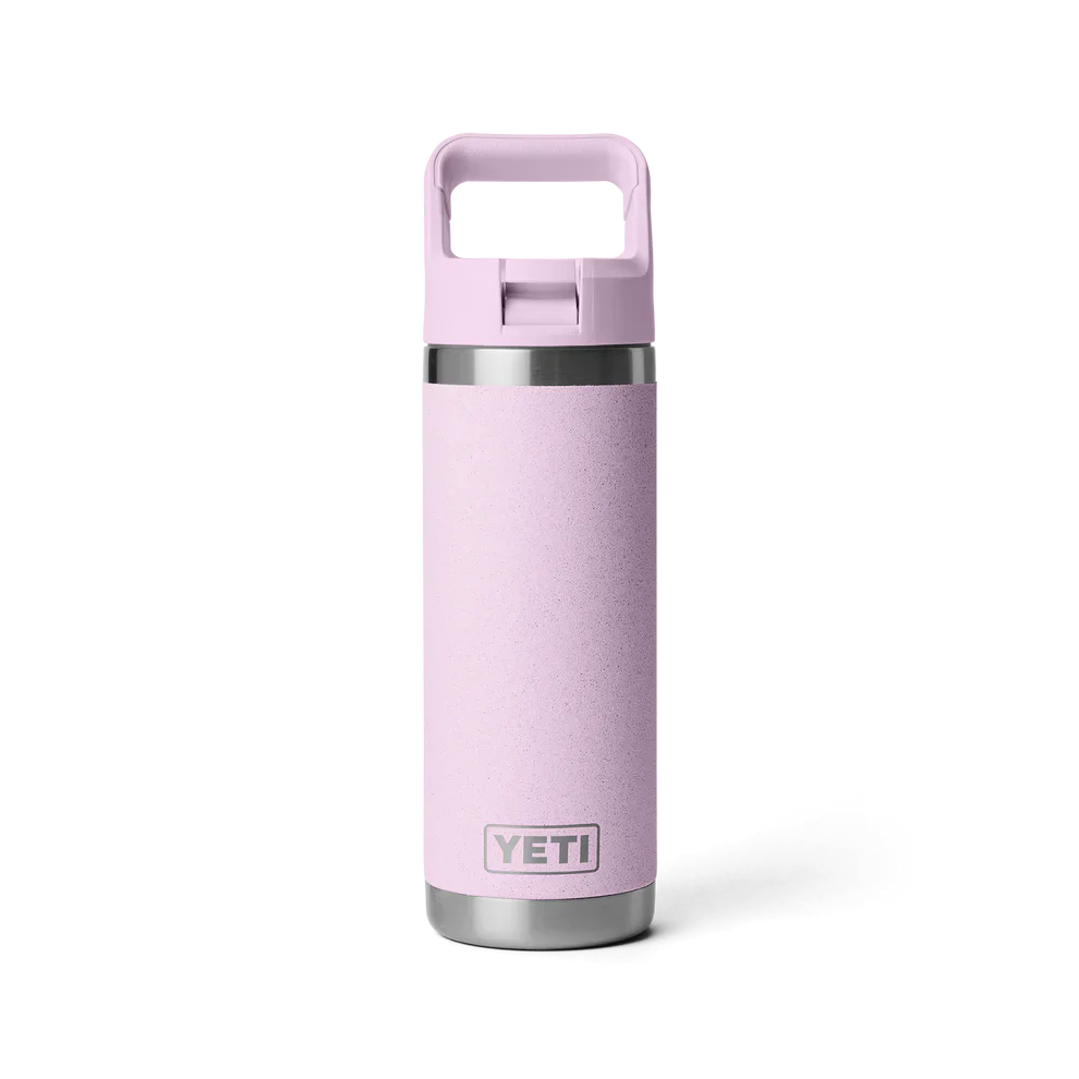 Yeti Rambler 18oz Insulated Stainless Steel Water Bottle with Straw Cap - Perfect for Hydration On-the-Go