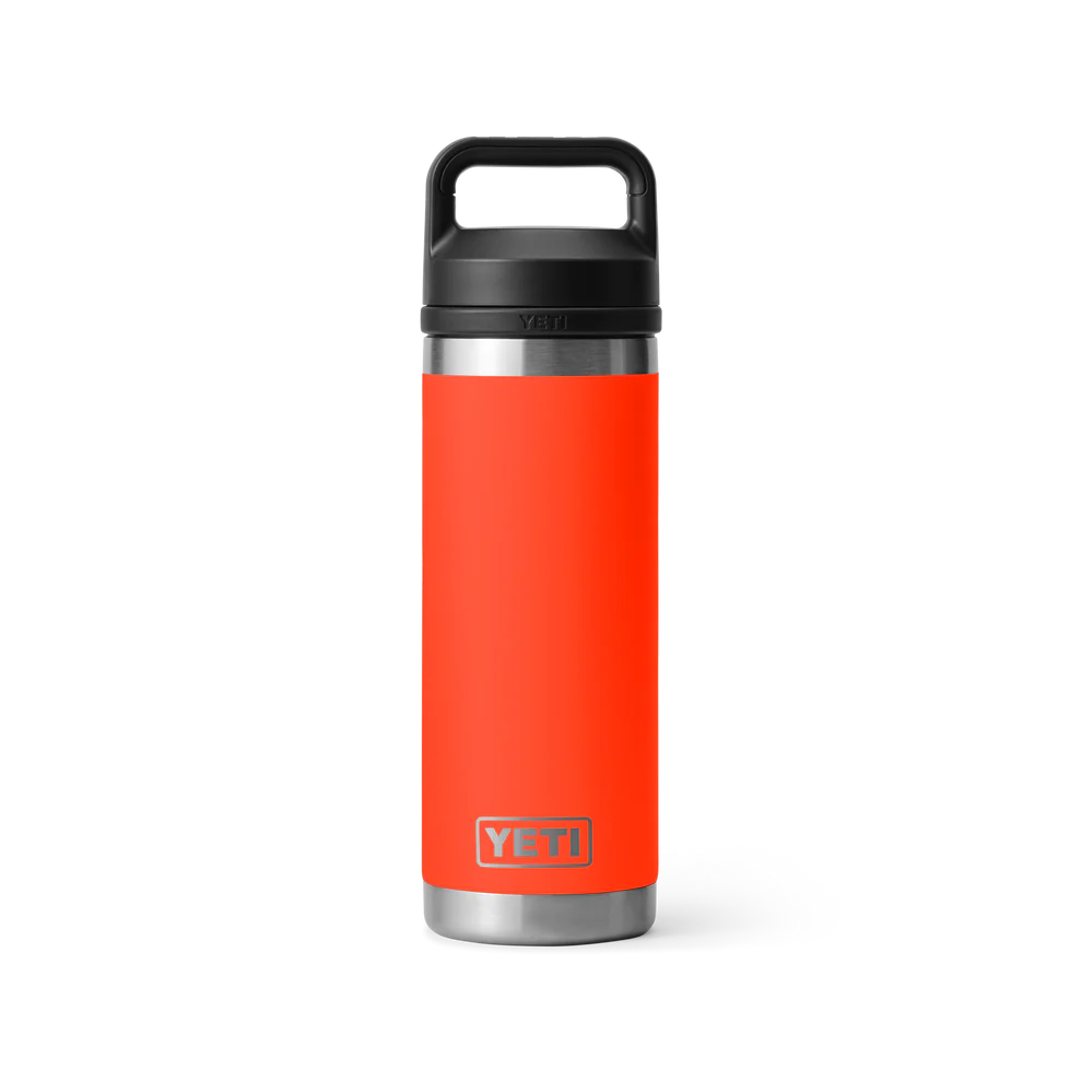 Yeti Rambler 18oz Bottle with Chug Cap - Insulated Stainless Steel, Dishwasher Safe for Outdoor Adventures