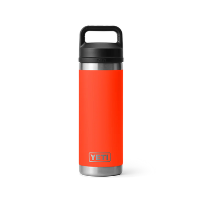 Yeti Rambler 18oz Bottle with Chug Cap - Insulated Stainless Steel, Dishwasher Safe for Outdoor Adventures
