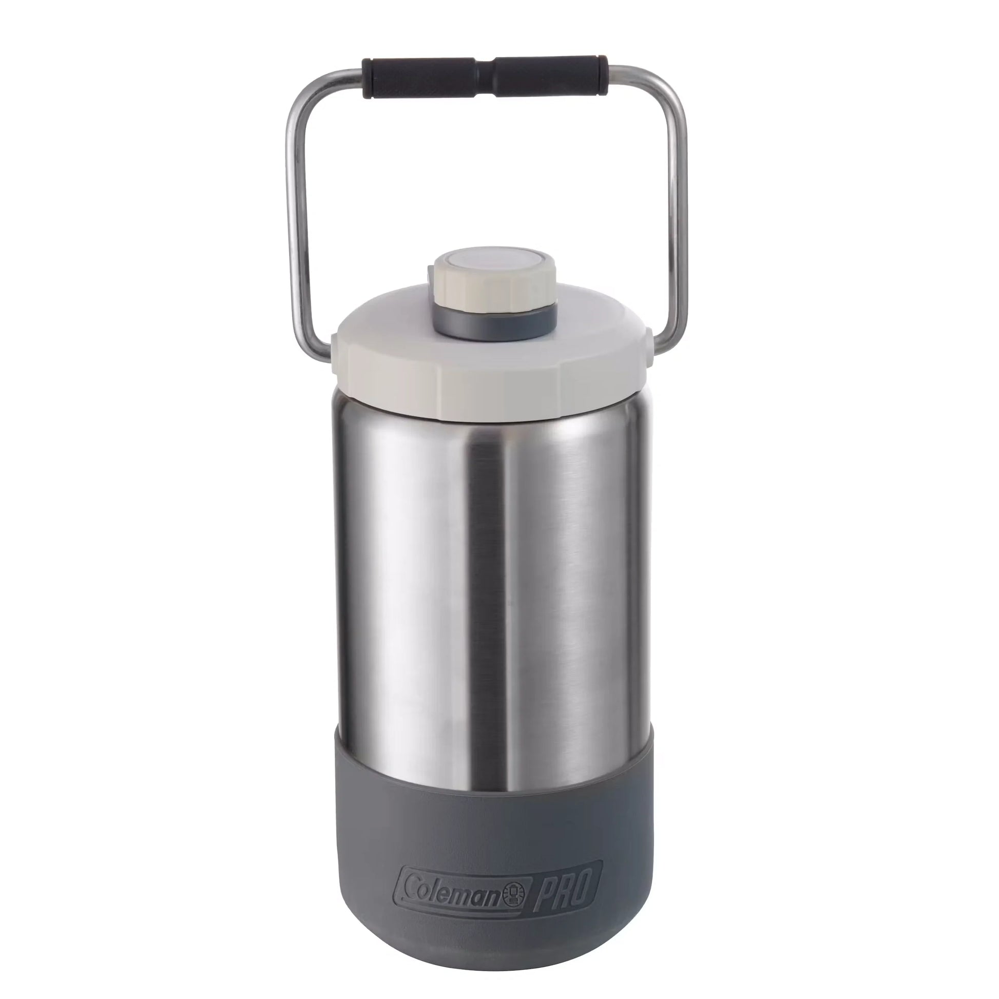 Coleman Pro 1.8L Insulated Stainless Steel Jug - Keep Drinks Hot for 23 Hrs or Cold for 48 Hrs
