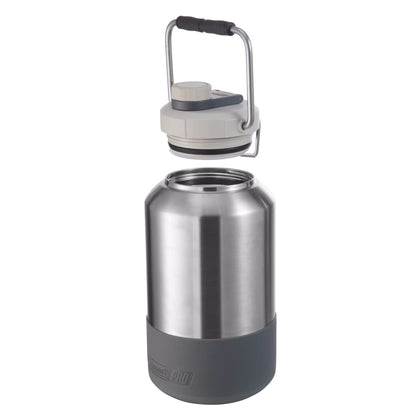 Coleman Pro 1.8L Insulated Stainless Steel Jug - Keep Drinks Hot for 23 Hrs or Cold for 48 Hrs