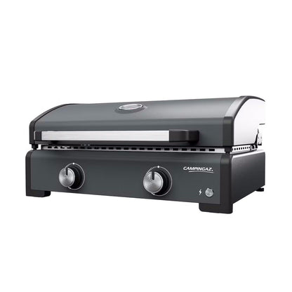 Campingaz Sigma 2 Gas Plancha Griddle with Hood - Powerful, Even Heat, Large Cooking Surface
