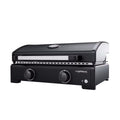 Campingaz Onyx 2 Burner Gas Plancha Griddle with Lid - Powerful & Even Heat Distribution