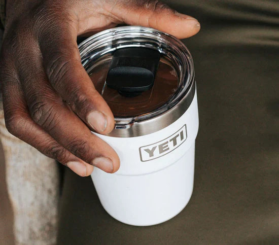 Yeti Rambler 16 oz Stackable Insulated Cup - Firefly Yellow | Durable & Portable Drinkware