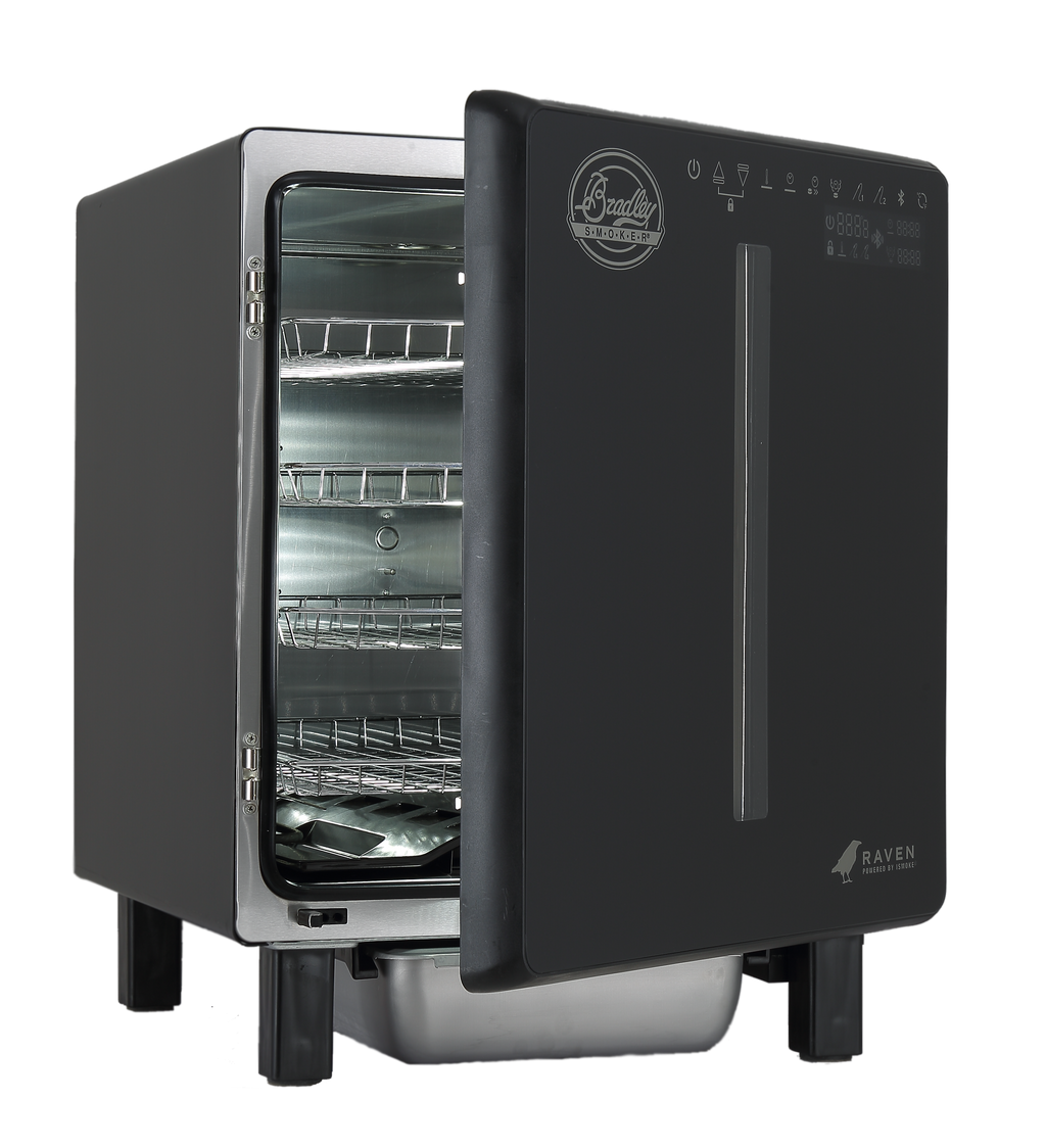 Bradley Raven Smart Bluetooth Electric Food Smoker - Precision Outdoor Cooking
