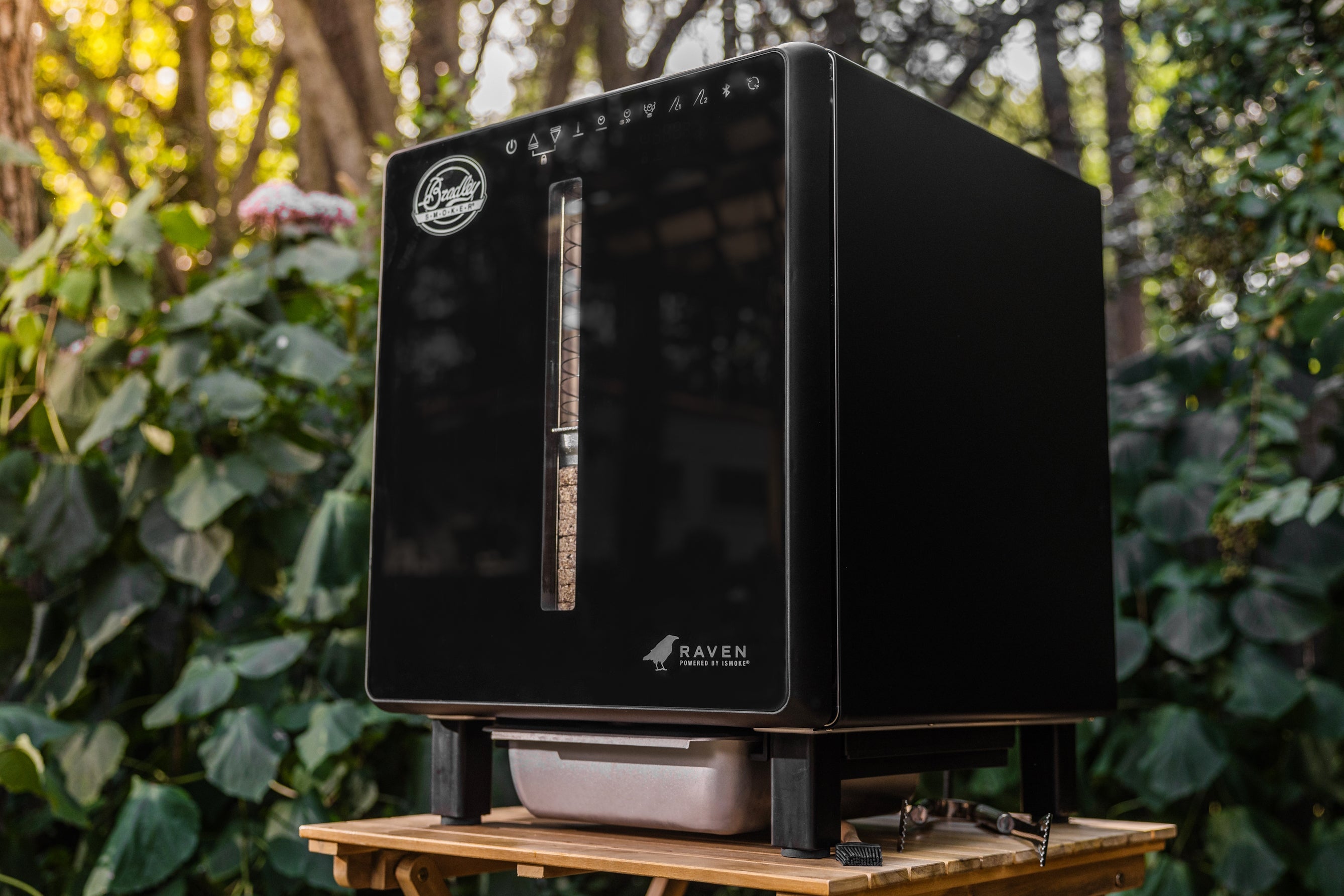Bradley Raven Smart Bluetooth Electric Food Smoker - Precision Outdoor Cooking