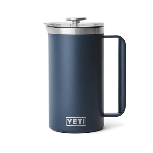 Yeti 34oz Insulated French Press Coffee Maker with Lid - Navy Blue